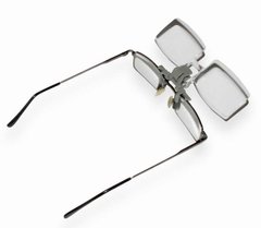 Биноочки-накладка на очки MG19156-1 (1 линза, увеличение х2) 3029244 фото