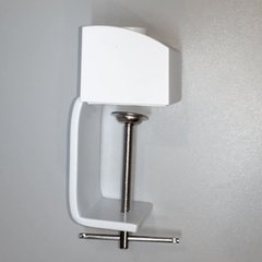 Струбцина для ламп-луп INTBRIGHT Clamp-1 БІЛА, D=12,8мм 3042632 фото