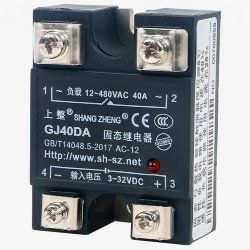 Твердотіле реле GJ-40DA 480VAC/40A, Input:3-32VDC 3041535 фото