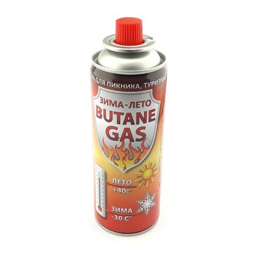 Газ для пальників VITA BUTANE GAS зима літо 220 г (цанга) 3010238 фото