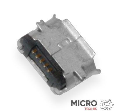 Разъем Micro USB B 5pin SMT 3019059 фото
