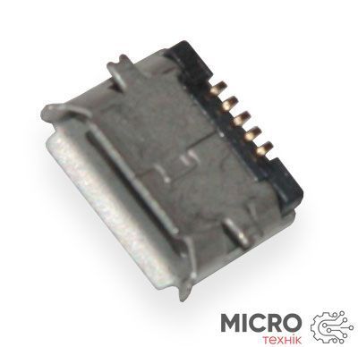 Разъем Micro USB B 5pin SMT 3019059 фото