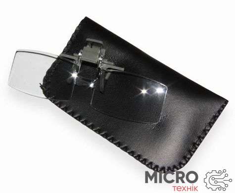Бінокуляри-накладка на окуляри MG19156-1 (1 лінза, збільшення х2) 3029244 фото