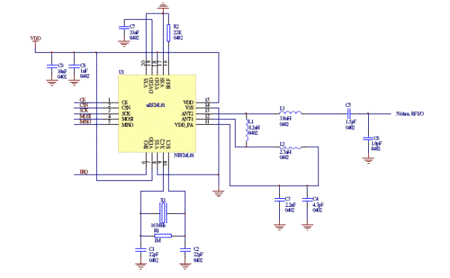 Безпроводовий модуль 2.4g NRF24L01+ дискретний контролер 3018927 фото
