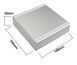 Корпус алюмінієвий 100*105*30MM aluminum case SILVER 3020711 фото 2