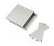 Корпус алюмінієвий 100*105*30MM aluminum case SILVER 3020711 фото 3