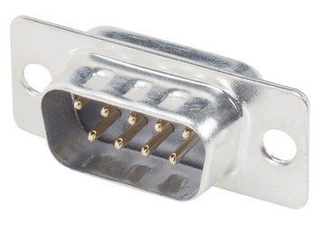 Роз'єм DB 9-M gold 3025507 фото