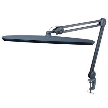 Лампа настільна на струбцині 9503led dimming 117led, 24Вт СІРА 3040982 фото