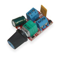 Модуль LED Діммер 5A, PWM регулятор обертів 3027719 фото