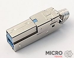 Вилка USB-30-02-MC тип B на кабель 3015377 фото