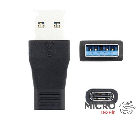 Переходник USB3.0AM/Type-C(F) 3029631 фото