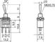 Тумблер MTS-102 ON-ON 3pin 3017497 фото 2