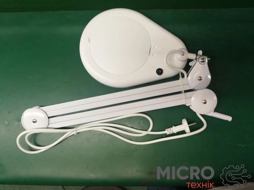 Настільна лупа Intbright 9005LED-5D ЧОРНА, 5 діоптрій 3048201 фото