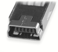 Гнездо Mini USB B 5pin DIP прямое 3027432 фото