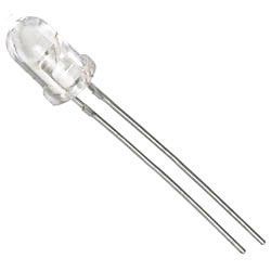 Светодиод 3mm Ультрафиолетовый 365nm 200-300mCd корр. ноги 3052886 фото