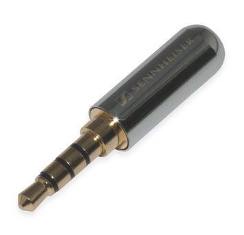 Штекер на кабель Sennheiser 4-pin 3.5mm емаль Сріблястий, тип Б 3033388 фото