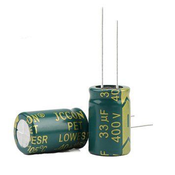 Конденсатор CD110 33uF 400V 13*20 105C [Low ESR] 3051643 фото