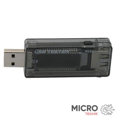 USB вольт-амперметр KWS-V21 тестер ємності 20V 3A 100Ah 3049218 фото