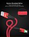 Кабель USB 2.0 AM/Type-C 2м с подсветкой красный 3040451 фото 11