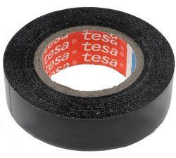Ізоляційна стрічка TESA-4252-19bk ЧОРНА 20м 3014372 фото