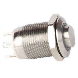 Кнопка Антивандальна HS12H-10E/J/N 12-24V AC/DC Green LED 3050015 фото