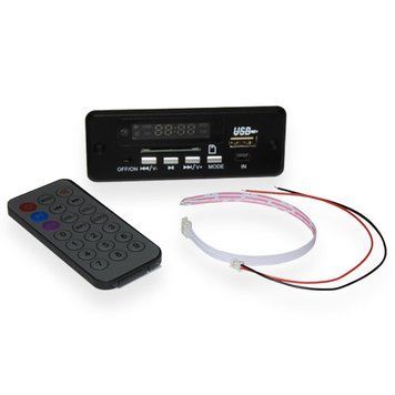 Фронтальна панель ZTV-CT02C + B MP3/FM/USB/SD,MMCcard/AUX/BT/пульт, китайський 3031509 фото