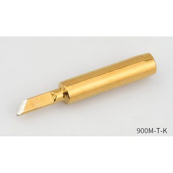 Жало паяльне 900m-TK gold ножевидне 5 мм [золотисте] 3038112 фото