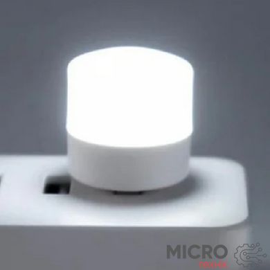 Лампа Светодиодная USB цилиндр белый холодный свет 3044747 фото