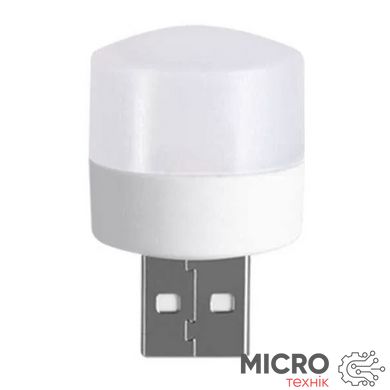 Лампа Світлодіодна USB циліндр біле холодне світло 3044747 фото
