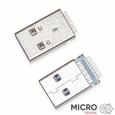 Вилка USB-30-01-FS на плату SMD тип 1 3027433 фото
