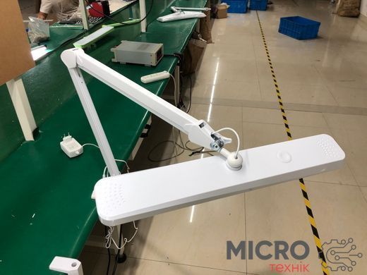 Лампа настільна на струбцині 9505led-24-З dimming 117led, 24Вт СІРА 3040989 фото
