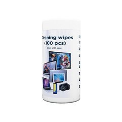 Салфетки чистящие для дисплея Gembird CK-WW100-01 для TFT/LCD, 100 шт 3045408 фото
