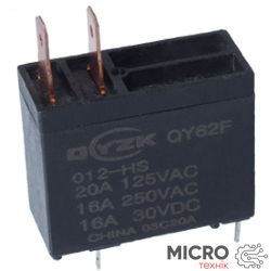 Реле QY62F-024-HS 20A 1A coil 24VDC 3039430 фото