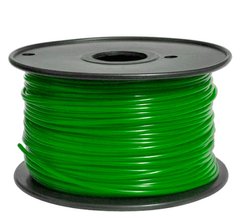 Пластик PLA 3мм цвет Green, катушка 1кГ 3023763 фото
