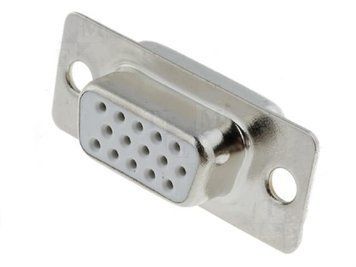 DSC-515 (DHR-15F) 15 контактів (3 ряди) VGA 6631 фото