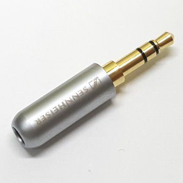 Штекер на кабель Sennheiser 3-pin 3.5mm эмаль Серый, тип А 3030004 фото