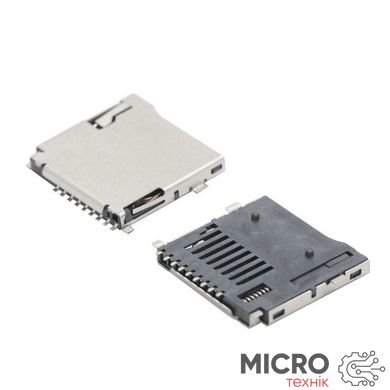 Роз'єм MR07 для Micro SD з виштовхувачем 3021276 фото