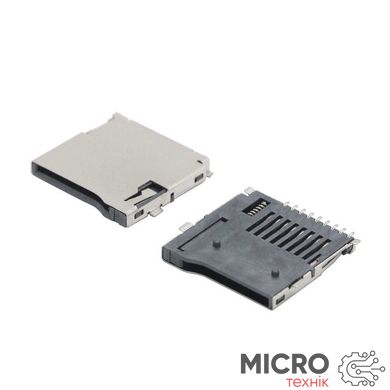 Роз'єм MR07 для Micro SD з виштовхувачем 3021276 фото