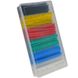Набор цветной термоусадки в кассетнице 100шт. 3036464 фото 2