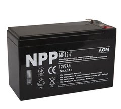 Аккумулятор NP12 – 7.5. (7,5 Ah 12 V) 3000066 фото