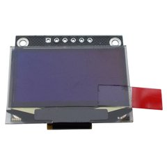 Модуль OLED 1.3" 4-wire SPI 128x64 Mono Light Blue 3024388 фото