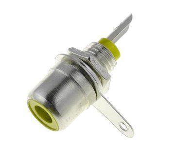 Гніздо на панель RCA CC-113 жовте 3023392 фото