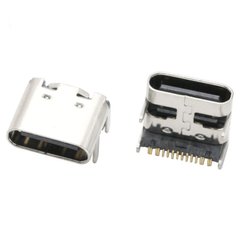 Гніздо USB Type-C 16pin h=1mm V3.1 кутове C-02 3048915 фото