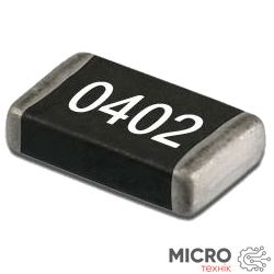Резистор SMD 0.0r 0402 5% (перемычка) 3036343 фото