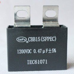 Конденсатор CBB15 0.47uF 1.2kV 3021206 фото