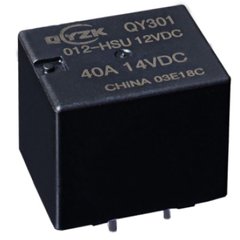 Реле QY301-012dc-HSE 40A 1A coil 12VDC 3041090 фото