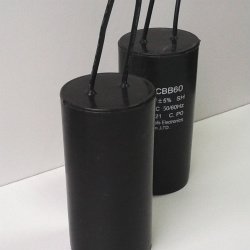 Конденсатор CBB-60 90uf 450vac 60*125 Гнучких виведень 3021228 фото