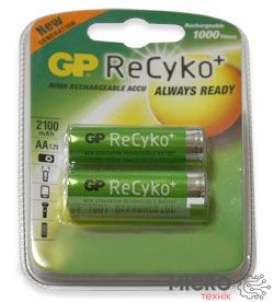 R6 (AA) Акумулятор 2100mah 210aahcb C2 (ReCyko) 3013665 фото