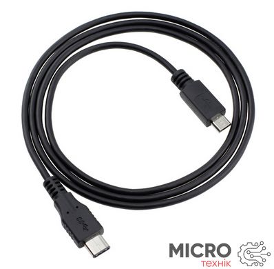 Кабель USB Micro-B Male/Type C Male PD DFP 3A 1m 3029644 фото