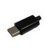 Вилка USB Type-C 16pin на черный кабель CN-70-06 3049057 фото 1